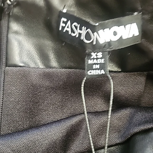 Fashion Nova Sleek Black Mini Skirt - Picture 9 of 9